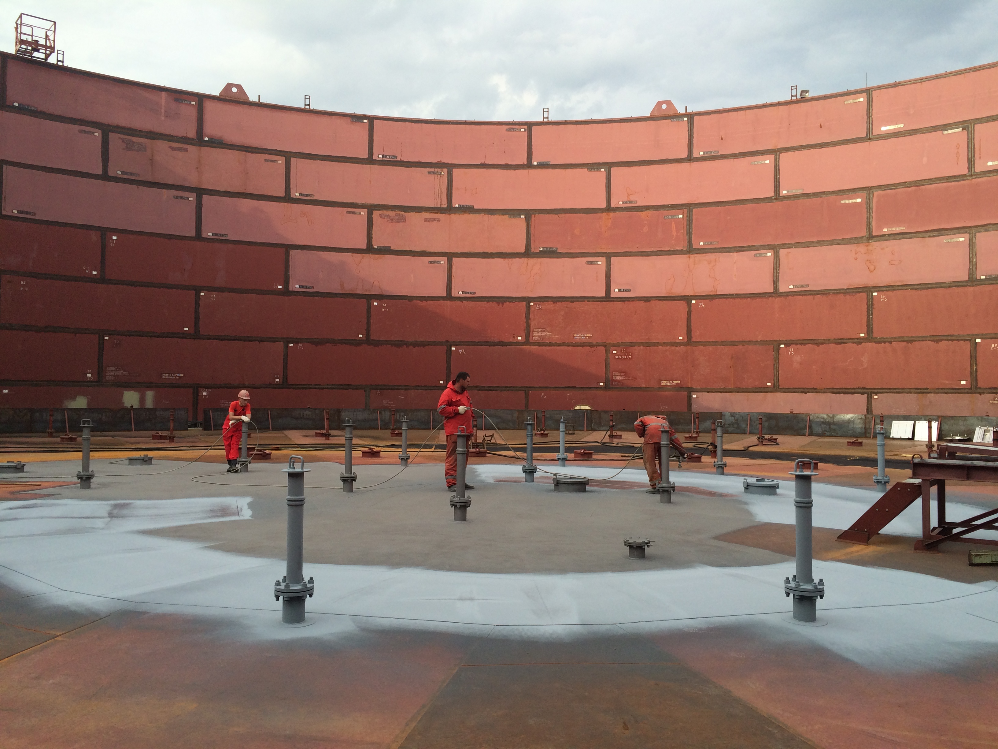 Антикоррозионные покрытия на ПНБ Тихорецкая