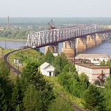 Мост через реку Иртыш